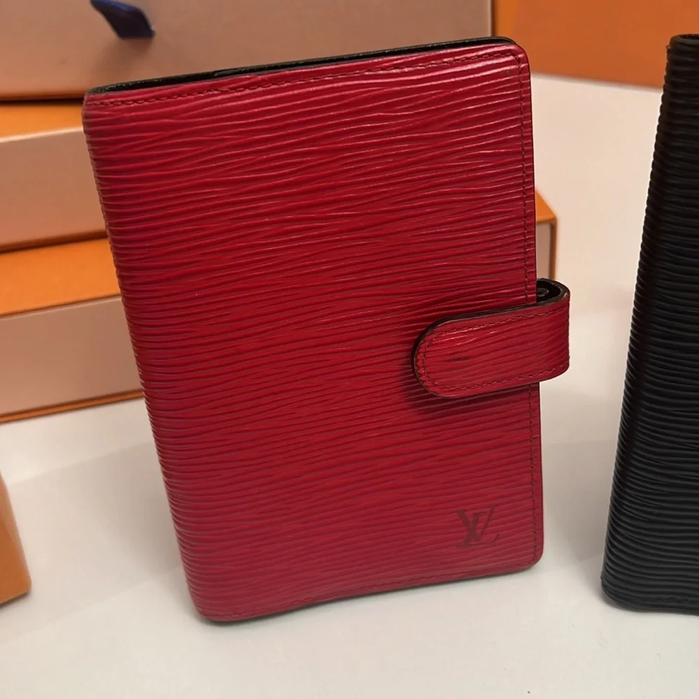Louis Vuitton Epi Leather Agenda